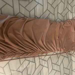 Ruched Pink Dress